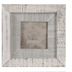Marco gris 15x2x15 cm - 7x7 cm 2F0816