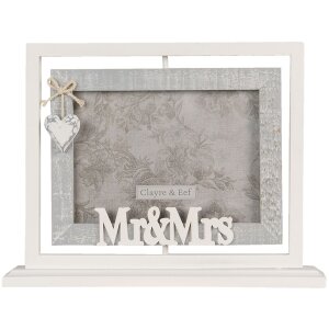 Clayre & Eef Marco gris 29x6x22 cm - 18x13 cm 2F0817