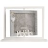 Clayre & Eef Marco gris 29x6x22 cm - 18x13 cm 2F0817