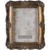 Clayre & Eef 2F0827 Marco 10x15 cm Plástico Dorado Rectangular