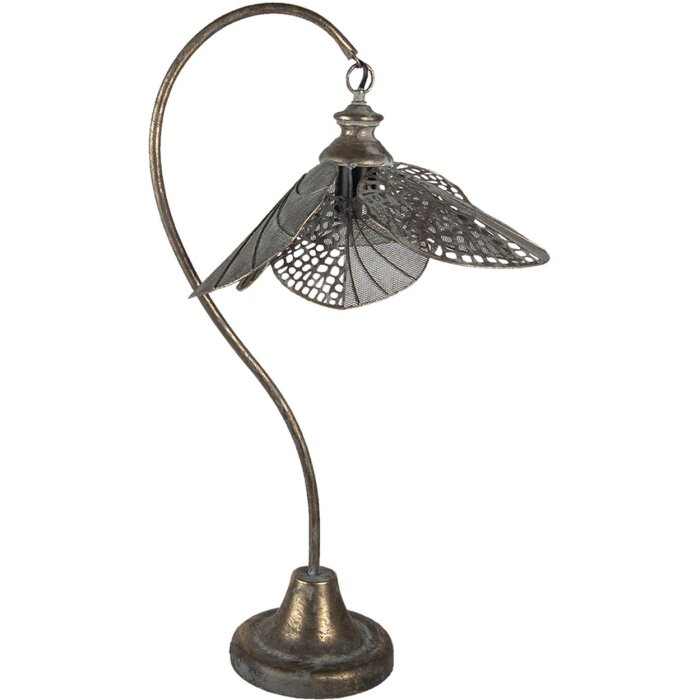 Lámpara de mesa oro 38x31x72 cm E27 5LMP628