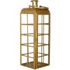 Farol de hojalata 17x17x60 cm 5Y0916