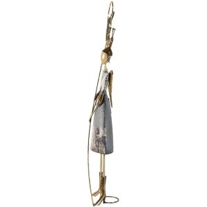 Decoración niña plata 25x13x87 cm 5Y0945