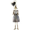 Decoración niña plata 25x13x87 cm 5Y0945