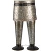 Clayre & Eef 5Y0951 Maceta Pantalón 35x23x60 cm Gris Metal