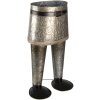 Clayre & Eef 5Y0951 Maceta Pantalón 35x23x60 cm Gris Metal