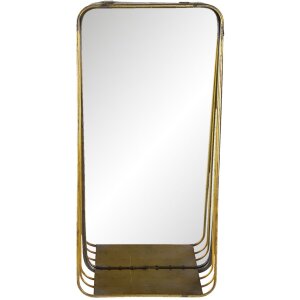 Espejo de lata 24x11x49 cm 62S223