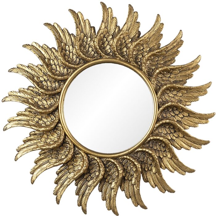 Espejo oro Ø 47x3 cm 62S229