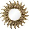 Espejo oro Ø 47x3 cm 62S229
