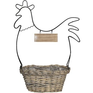 Cesta marrón 38x18x51 cm 64760