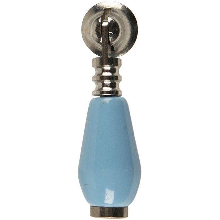 Pomo azul 2x6 cm 64763