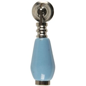 Pomo azul 2x6 cm 64763