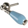 Pomo azul 2x6 cm 64763