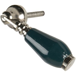 Pomo azul 2x6 cm 64766