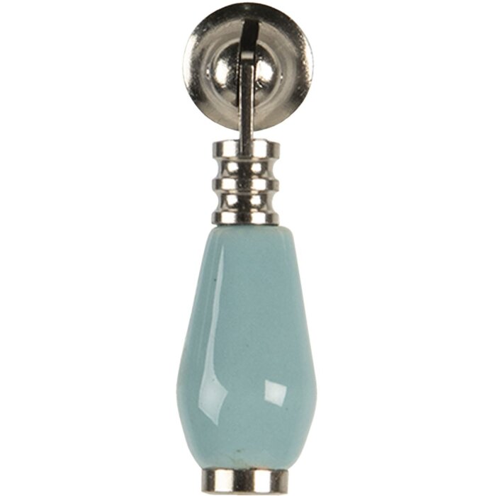 Pomo azul 2x6 cm 64768
