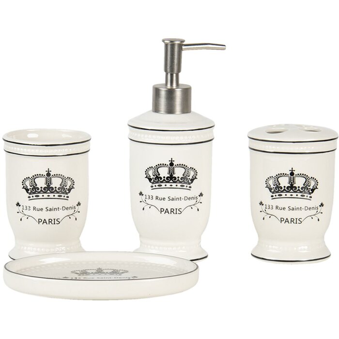 Set de baño (set de 4) crema - 64774