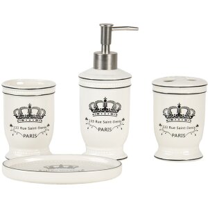Set de baño (set de 4) crema - 64774