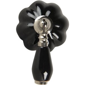 Pomo negro 4x8x6 cm 64779