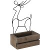 Jardinera marrón 23x13x10-40 cm 64819