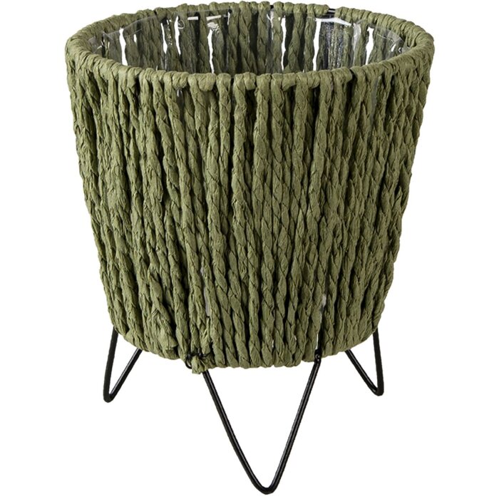 Jardinera verde Ø 11x18 cm 64846