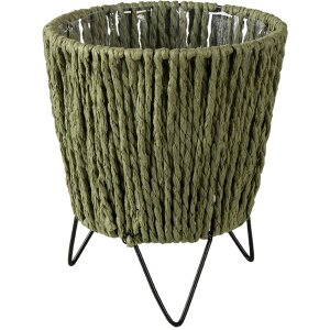 Jardinera verde Ø 11x18 cm 64846