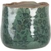 Maceta verde Ø 13x11 cm 6CE1252S