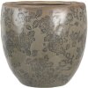 Maceta verde Ø 20x19 cm 6CE1257L