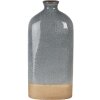 Jarrón gris 14x7x31 cm 6CE1260M