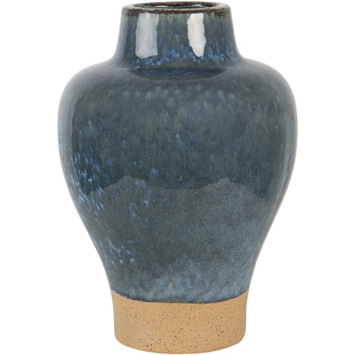 Jarrón azul Ø 21x31 cm 6CE1263