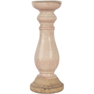 Candelero rosa Ø 14x36 cm 6CE1268M