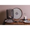 Clayre & Eef 6GL2168Z Campana de vidrio Ø 12x17 cm campana de vidrio redonda