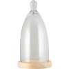 Campana de vidrio transparente Ø 14x29 cm 6GL3007