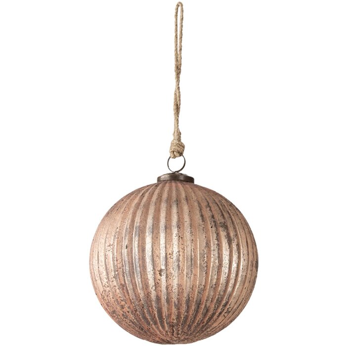 Bola de árbol de Navidad dorada Ø 16x16 cm 6GL3111