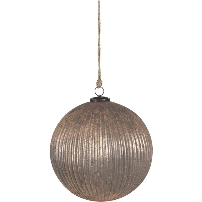 Bola de árbol de Navidad dorada Ø 25x25 cm 6GL3112