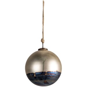 Adorno para árbol de Navidad dorado Ø 17x17...