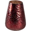 Portacandelitas - Portavelas rojo Ø 13x18 cm 6GL3132