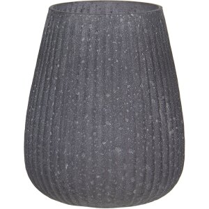 Portacandelitas gris Ø 11x13 cm 6GL3171