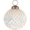 Clayre & Eef Bola de Navidad Redonda Ø 7 cm 6GL3189