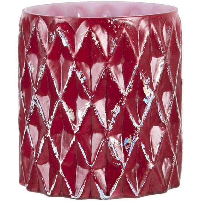 Portacandelitas - Portavelas rojo Ø 10x11 cm 6GL3207