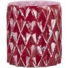 Portacandelitas - Portavelas rojo Ø 10x11 cm 6GL3207