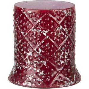 Portacandelitas - Portavelas rojo Ø 6x7 cm 6GL3208