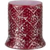 Portacandelitas - Portavelas rojo Ø 6x7 cm 6GL3208