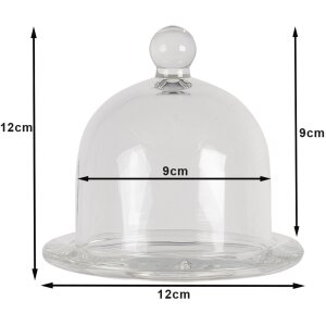Clayre & Eef 6GL3420 Campana Ø 12x12 cm...