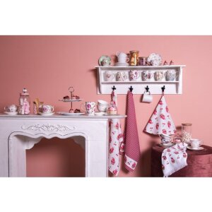 Clayre & Eef 6GL3420 Campana Ø 12x12 cm campana de vidrio