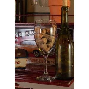 Copa de vino transparente Ø 9x23 cm - 530 ml 6GL3424