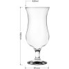 Copa de cóctel transparente Ø 8x19 cm - 420 ml 6GL3467