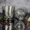 Vaso de vidrio gris Ø 8x9 cm - 280 ml 6GL3468