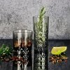 Vaso de vidrio gris Ø 8x9 cm - 280 ml 6GL3468