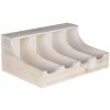 Cubertero blanco 41x28x17 cm 6H1991