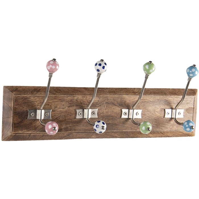 Garderoba blanca Clayre & Eef 45x10x18 cm 6H2019